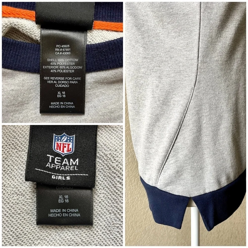NFL Team Apparel Broncos Sweatshirt
